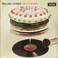 The Rolling Stones Let It Bleed Vinyl LP USED