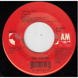 Del Amitri Tell Her This USED VINYL 7INCH SINGLE 45 RPM