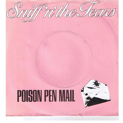 Sniff 'n' the Tears Poison Pen Mail USED VINYL 7INCH SINGLE 45 RPM