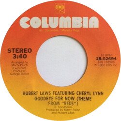 Hubert Laws / Cheryl Lynn Goodbye For Now (Theme From "Reds") USED VINYL 7INCH 45 RPM SINGLE