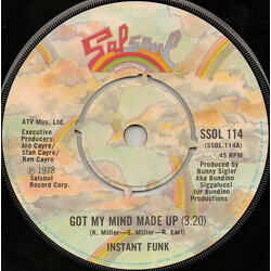 Instant Funk Got My Mind Made Up USED VINYL 7INCH 45 RPM SINGLE