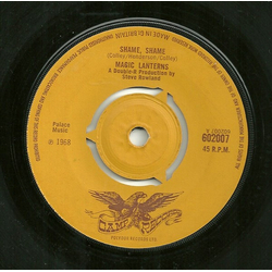 Magic Lanterns Shame, Shame Vinyl 7" USED