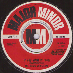 The Magic Christians If You Want It VINYL 7" USED
