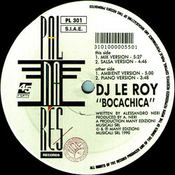 DJ Le Roy Bocachica USED VINYL 12INCH 45 RPM