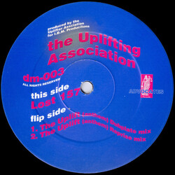 The Uplifting Association The Uplift (Anthem) / Lost 157 VINYL 12" USED