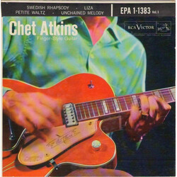 Chet Atkins Finger-Style Guitar Vol.1 USED VINYL 7INCH 45 RPM EP