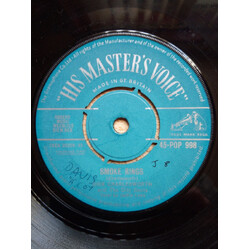Dick Charlesworth And The City Gents Smoke Rings USED VINYL 7INCH 45 RPM SINGLE