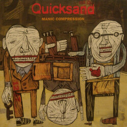 Quicksand (3) Manic Compression Vinyl LP USED