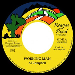 Al Campbell Working Man USED VINYL 7INCH 45 RPM