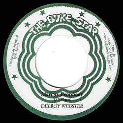 Delroy Webster Marcus Prophecy USED VINYL 7INCH 45 RPM LIMITED EDITION REISSUE