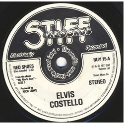 Elvis Costello Red Shoes USED VINYL 7INCH 45 RPM SINGLE