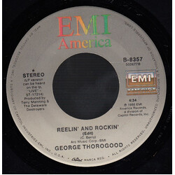 George Thorogood Reelin' & Rockin' / Bottom Of The Sea USED VINYL 7INCH 45 RPM SINGLE STEREO