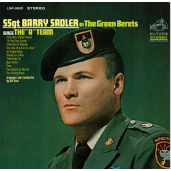 Barry Sadler SSgt Barry Sadler Of The Green Berets Sings The "A" Team Vinyl LP USED
