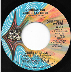 Denise LaSalle Your Man And Your Best Friend / What Am I Doing Wrong USED VINYL 7INCH 45 RPM SINGLE