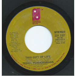 Teddy Pendergrass Can't We Try / This Gift Of Life USED VINYL 7INCH 45 RPM STYRENE STEREO