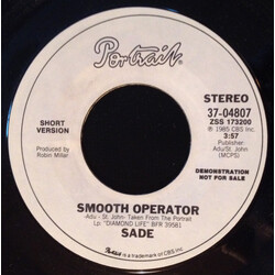 Sade Smooth Operator VINYL 7" USED