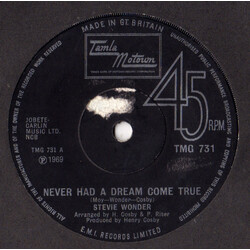 Stevie Wonder Never Had A Dream Come True USED VINYL 7INCH 45 RPM SINGLE
