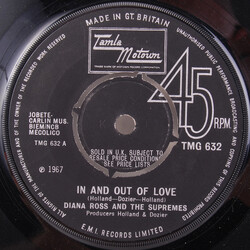 The Supremes In And Out Of Love USED VINYL 7INCH 45 RPM SINGLE