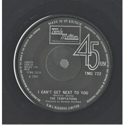 The Temptations I Can't Get Next To You VINYL 7" USED