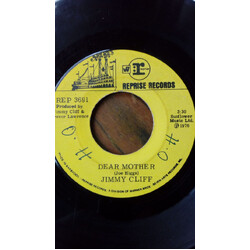 Jimmy Cliff Dear Mother/ Wahjahka Ma USED VINYL 7INCH 45 RPM SINGLE
