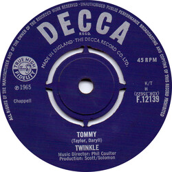 Twinkle (3) Tommy USED VINYL 7INCH 45 RPM SINGLE