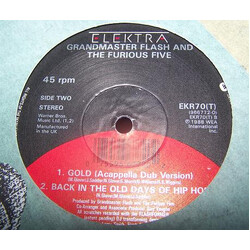 Grandmaster Flash & The Furious Five Gold USED VINYL 12INCH 45 RPM
