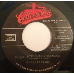 Jerry Lee Lewis Whole Lot Of Shakin' Going On / Break Up USED VINYL 7INCH SINGLE REISSUE