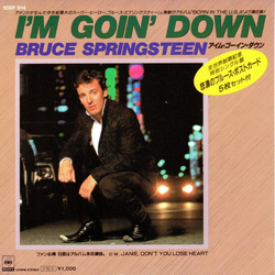 Bruce Springsteen I'm Goin' Down Vinyl 7" USED
