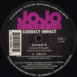 Correct Impact Correct 5 VINYL 12" USED