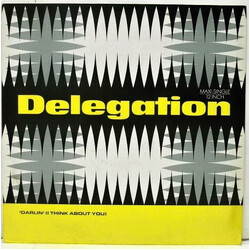 Delegation Darlin' (I Think About You) USED VINYL 12INCH 45 RPM MAXI-SINGLE