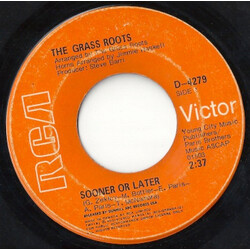 The Grass Roots Sooner Or Later USED VINYL 7INCH 45 RPM SINGLE
