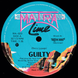 Lime (2) Guilty VINYL 12" USED