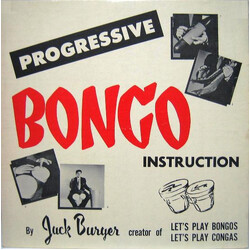 Jack Burger Progressive Bongo Instruction Vinyl LP USED
