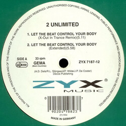 2 Unlimited Let The Beat Control Your Body VINYL 12" USED