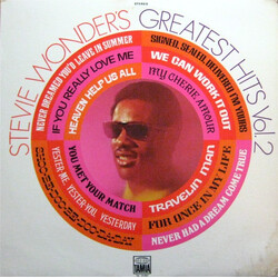 Stevie Wonder Stevie Wonder's Greatest Hits Vol. 2 Vinyl LP USED
