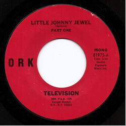 Television Little Johnny Jewel USED VINYL 7INCH 45 RPM SINGLE STYRENE MONO