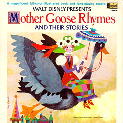Rica Moore / Tutti Camarata Walt Disney Presents.... Mother Goose Rhymes And Their Stories Vinyl LP USED