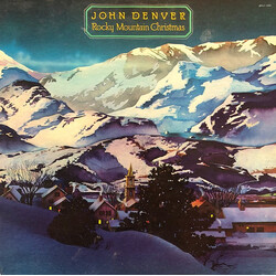 John Denver Rocky Mountain Christmas Vinyl LP USED
