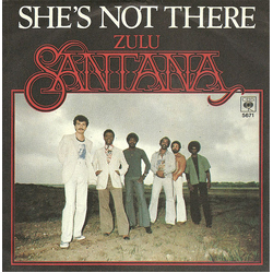 Santana She's Not There Vinyl 7" USED