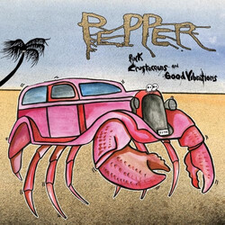 Pepper (9) Pink Crustaceans And Good Vibrations Vinyl LP USED
