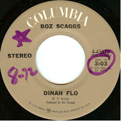 Boz Scaggs Dinah Flo USED VINYL 7INCH 45 RPM