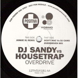 DJ Sandy (4) / Housetrap Overdrive USED VINYL 12INCH 33 S RPM 45 RPM PROMO