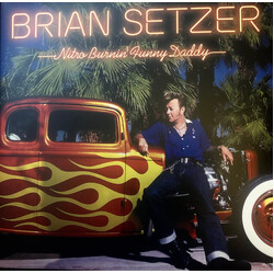 Brian Setzer Nitro Burnin’ Funny Daddy Vinyl LP USED