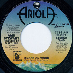 Amii Stewart Knock On Wood USED VINYL 7INCH 45 RPM SINGLE STEREO