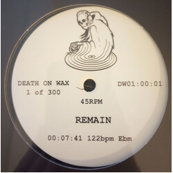 Remain (2) ALONE USED VINYL 12INCH 45 RPM SINGLE SIDED SINGLE LIMITED EDITION