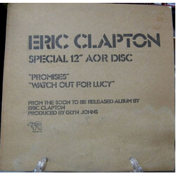 Eric Clapton Promises USED VINYL 12INCH 33 S RPM PROMO