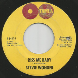 Stevie Wonder Kiss Me Baby USED VINYL 7INCH 45 RPM
