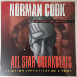 Norman Cook All-Star Breakbeats Volume 1 (11 Killer Loops & Breaks, 50 Scratches & Samples) Vinyl LP USED