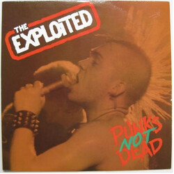 The Exploited Punks Not Dead Vinyl LP USED