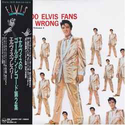 Elvis Presley 50,000,000 Elvis Fans Can't Be Wrong Elvis' Gold Records, Volume 2 Vinyl LP USED